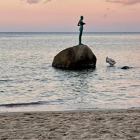 Strandhaus Manatee Mit Sauna Und Kamin Lägenhet *