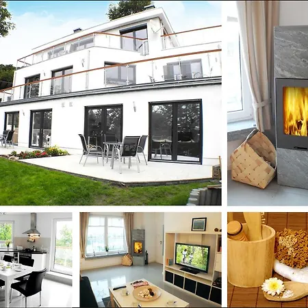 شقة Strandhaus Manatee Mit Sauna Und Kamin Sellin (Rugen)